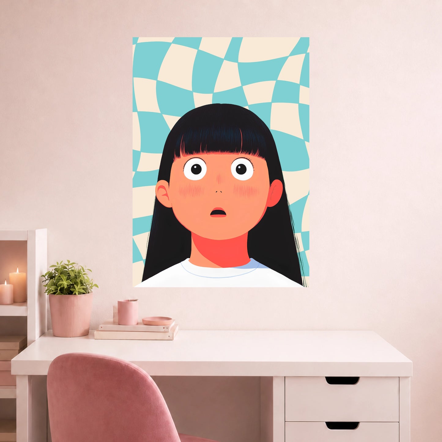 Cute Girl | Aesthetic Wall Poster | 1 Poster