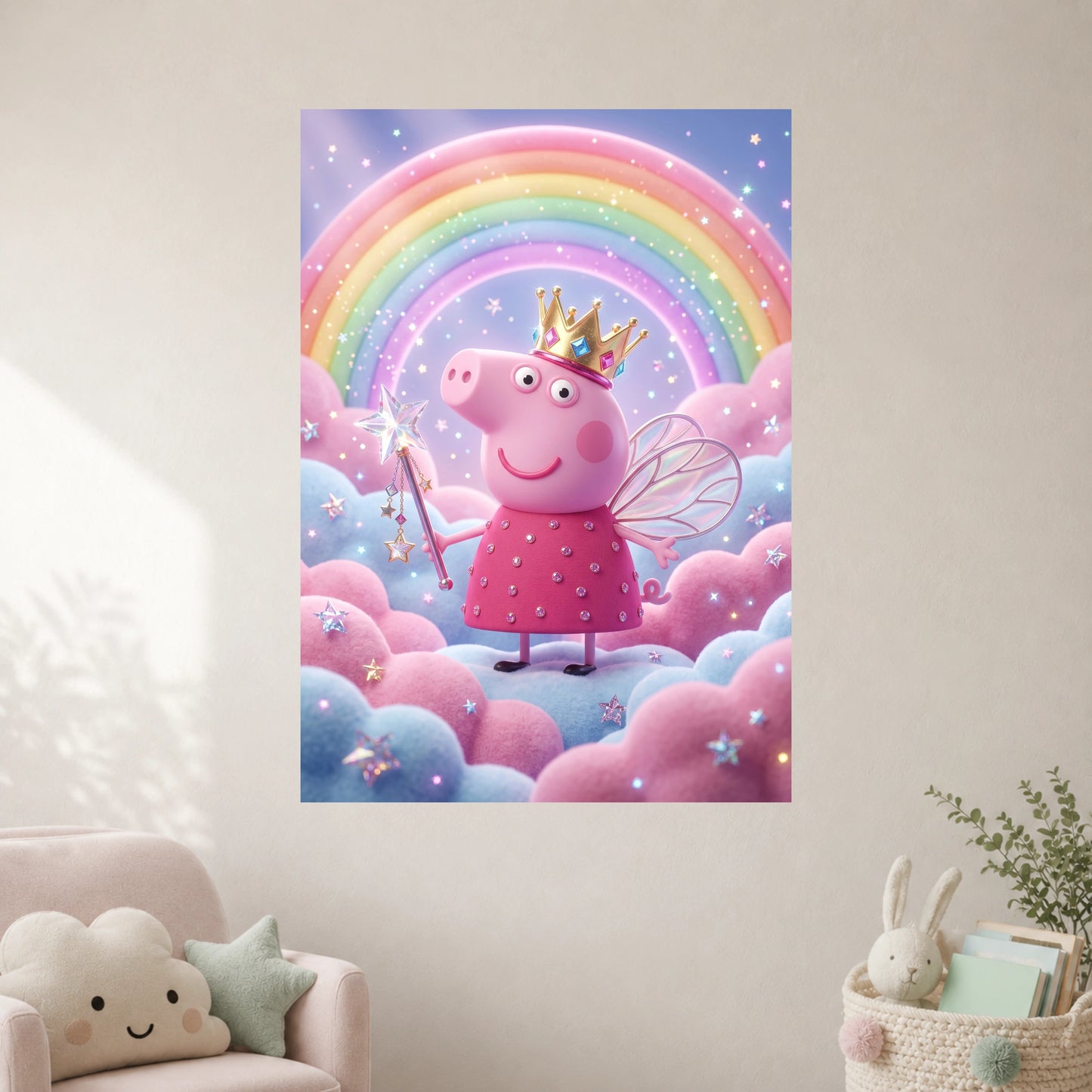 Peppa Pig Princess | Kids Wall Poster | 1 Poster