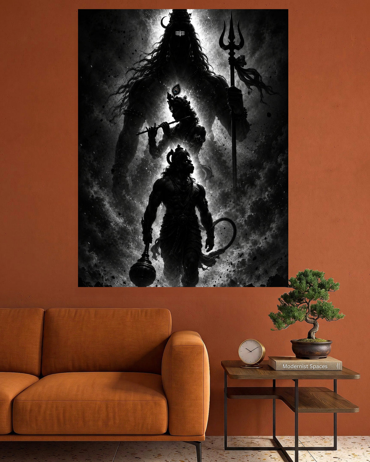 Mahadev | Hanuman | Krishna Wall Poster | 1 Poster