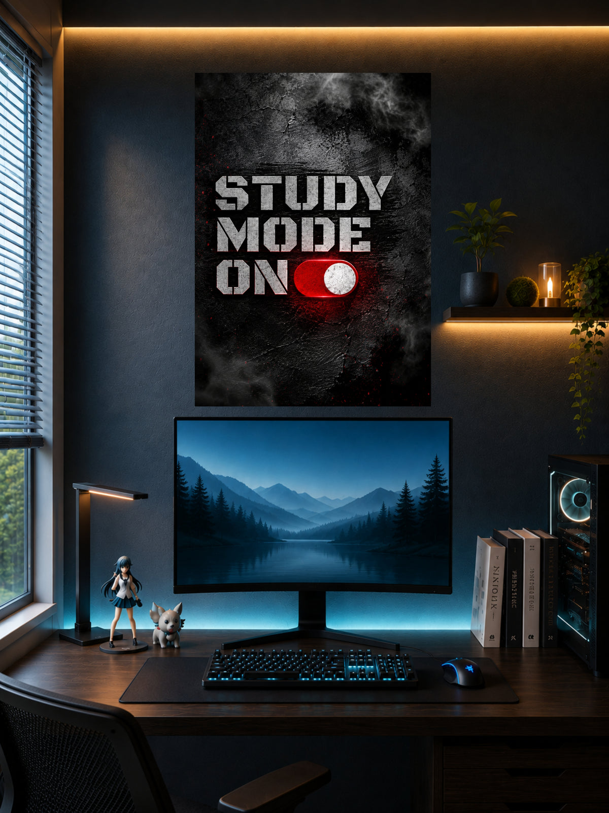 Study More | Motivational Wall Poster | 1 Poster