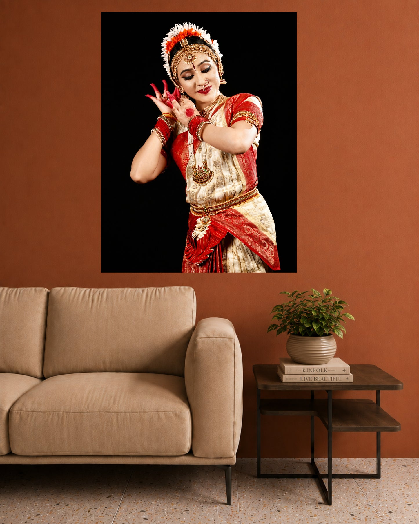 Odissi Dancer | Indian Classical Dance Wall Poster | 1 Poster