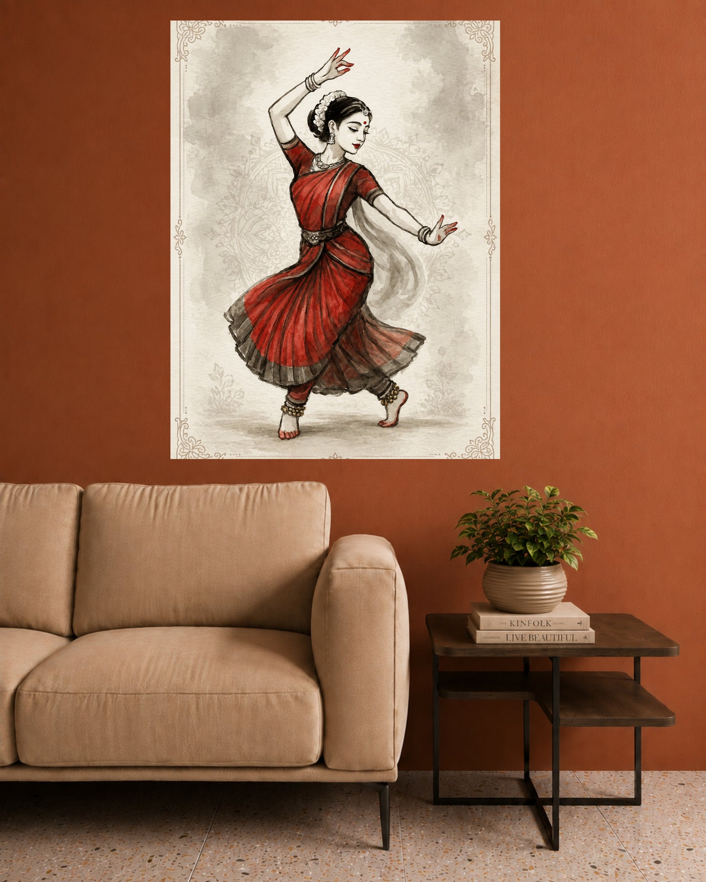 Bharatanatyam | Indian Classical Dance Wall Poster | 1 Poster