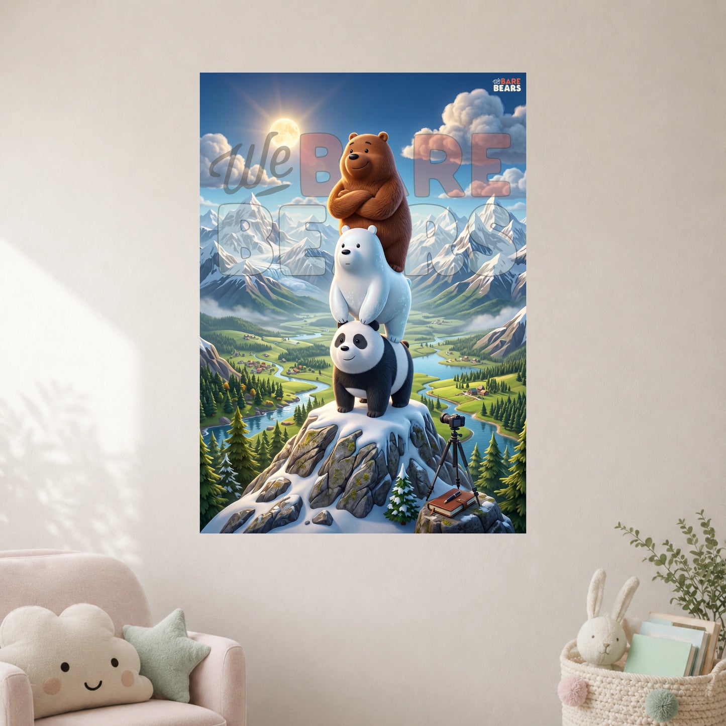We Bare Bears | Cartoon Wall Poster | 1 Poster