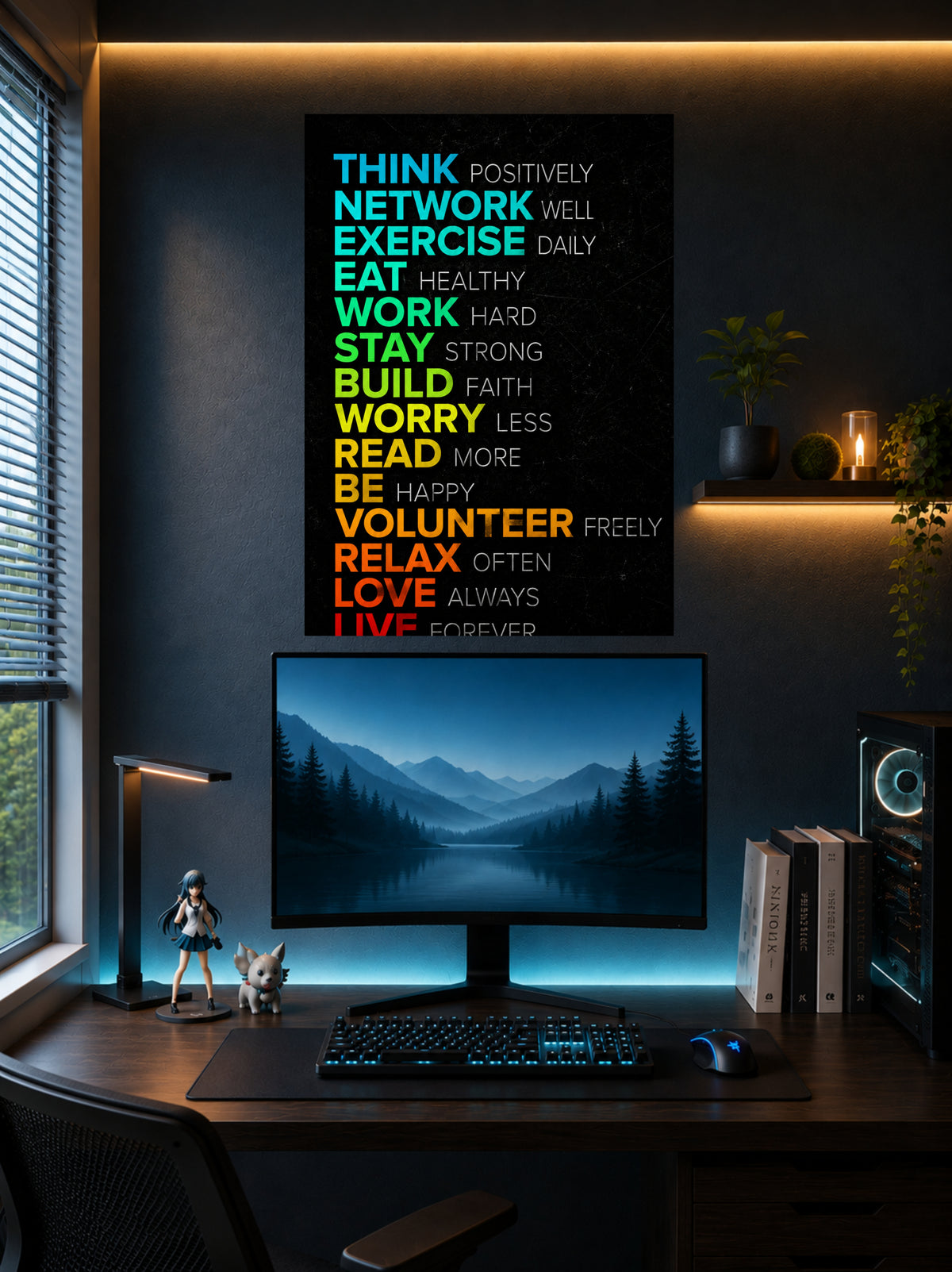 Positive Mindset | Motivational Wall Poster | 1 Poster