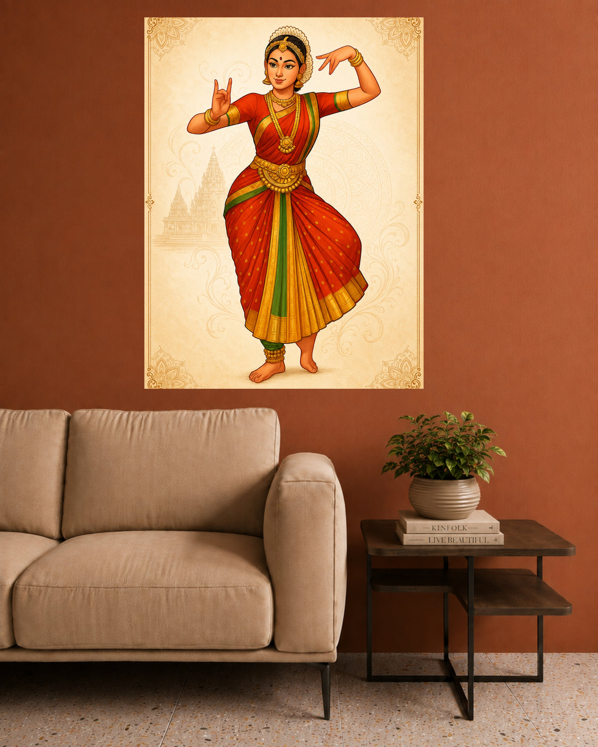 Bharatanatyam | Traditional Indian Dance Wall Poster | 1 Poster