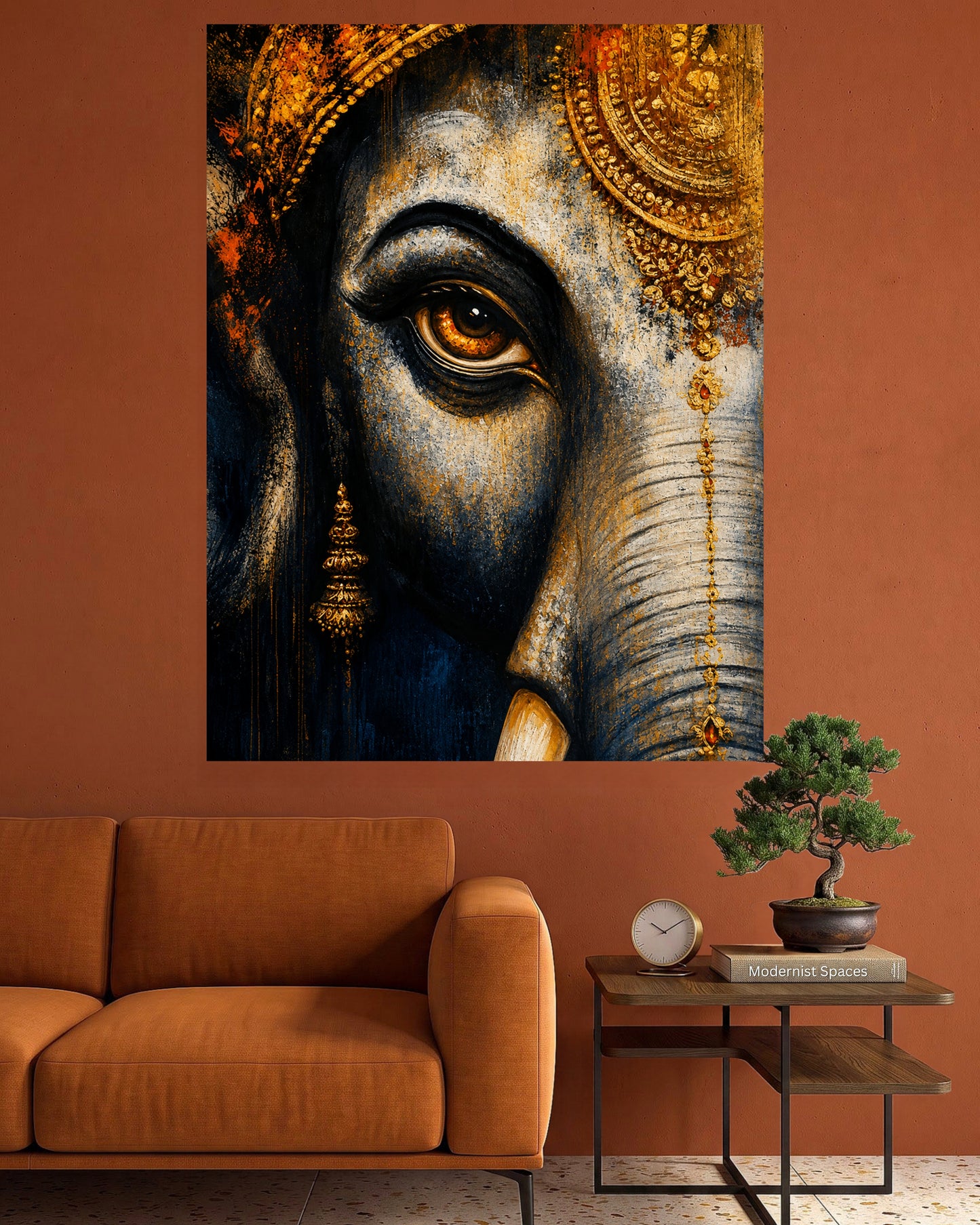 Divine Ganesha Eye | Ganpati Wall Poster | 1 Poster