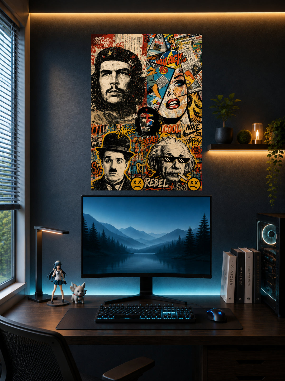 Iconic Legends | Pop Art Wall Poster | 1 Poster