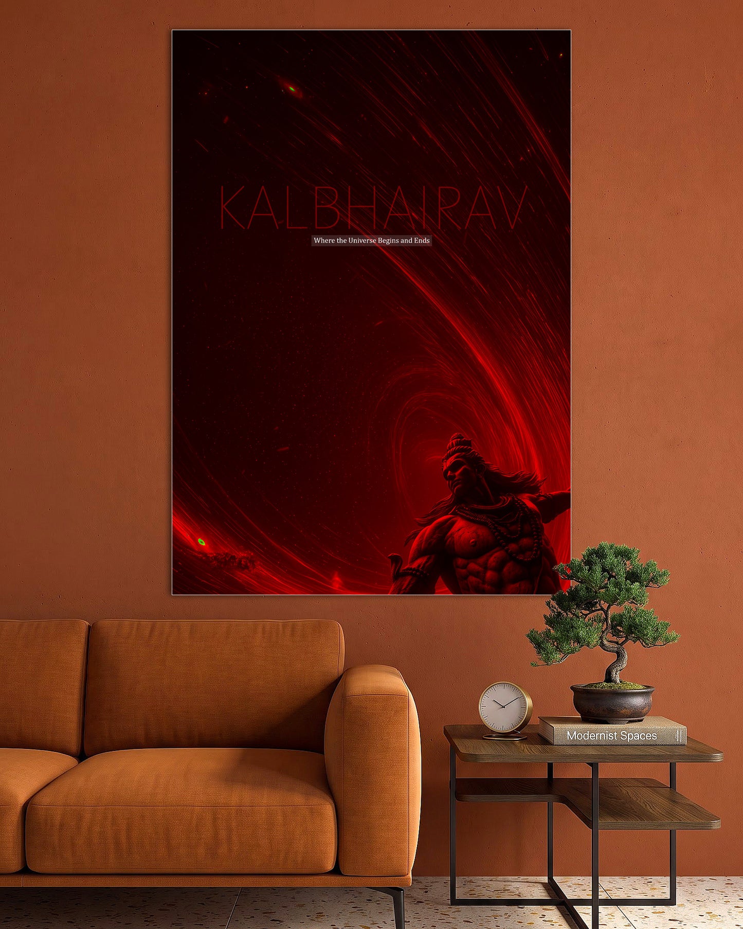 Kaal Bhairav Devotional Wall Poster | 1 Poster