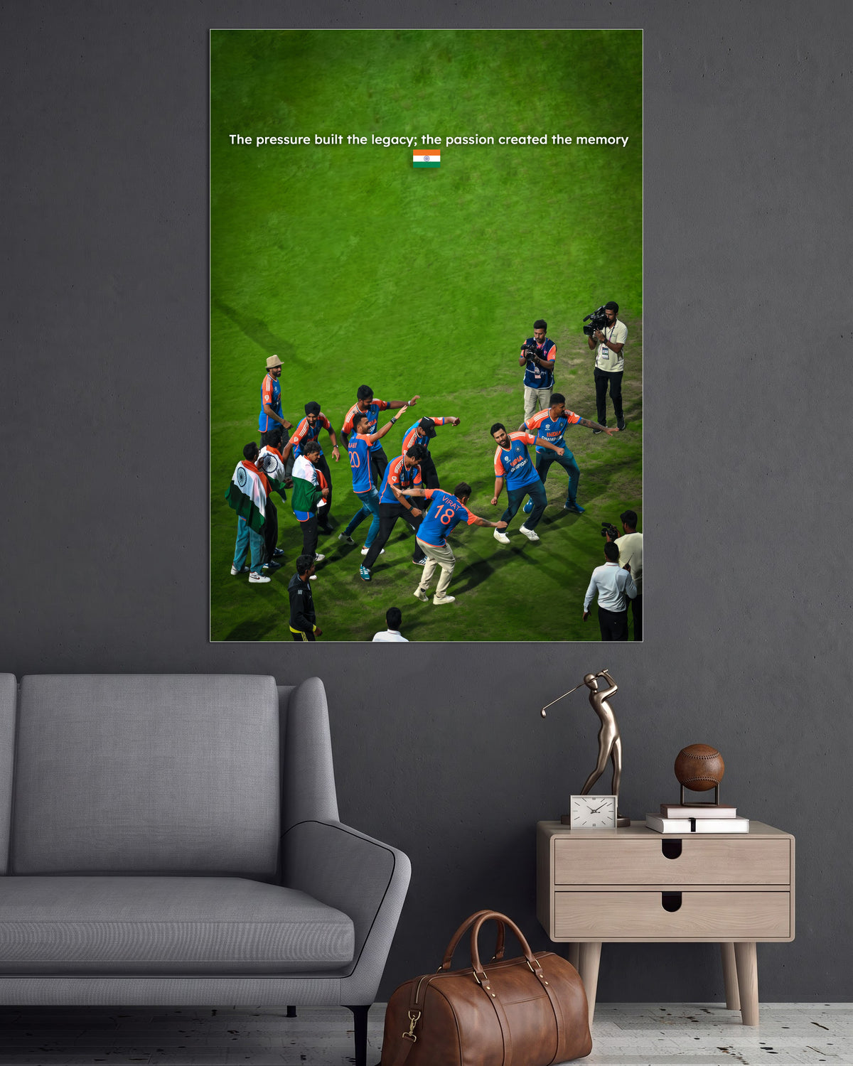 Team India Celebration | Cricket Wall Poster | 1 Poster