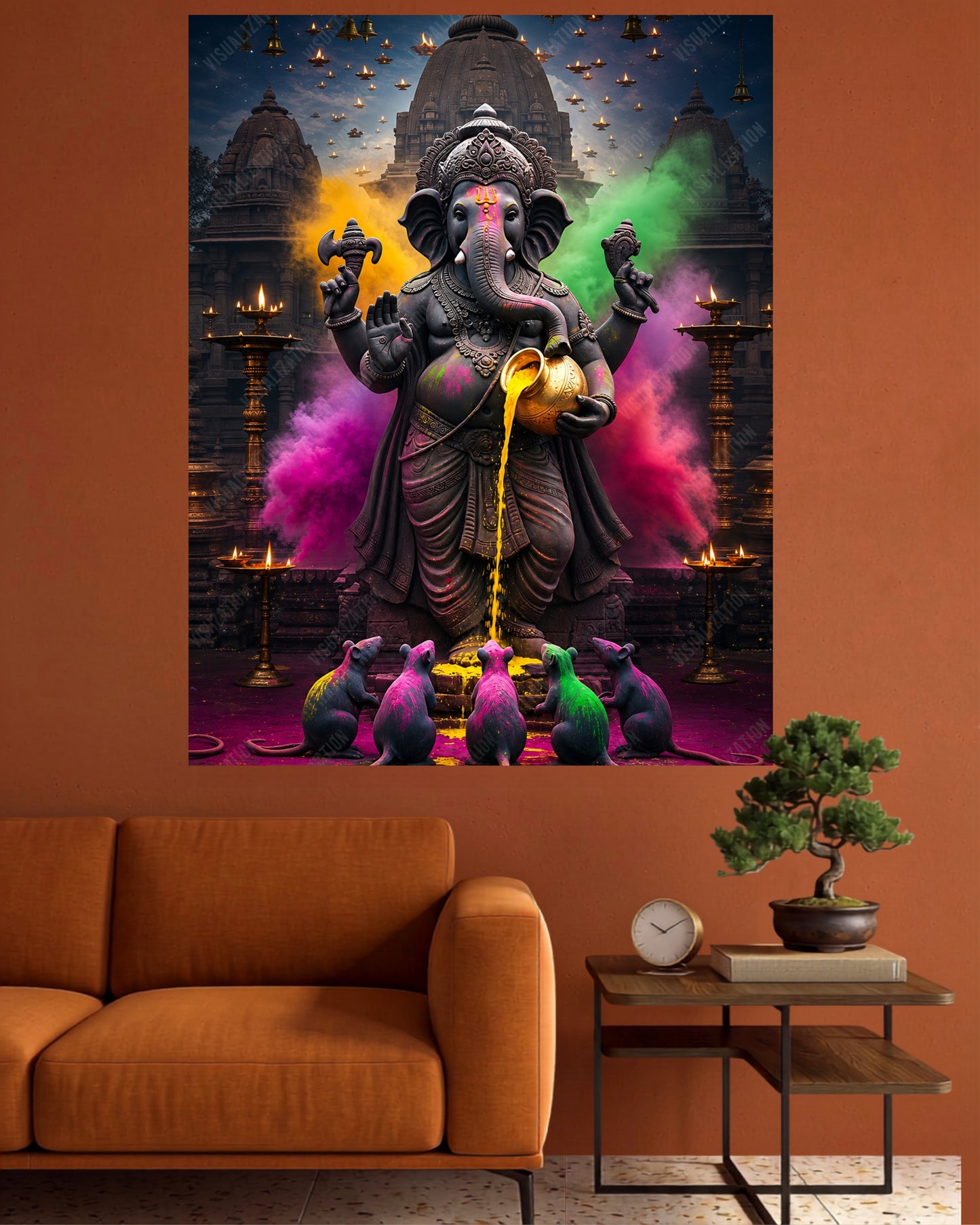 Lord Ganesha | Spiritual Wall Poster | 1 Poster