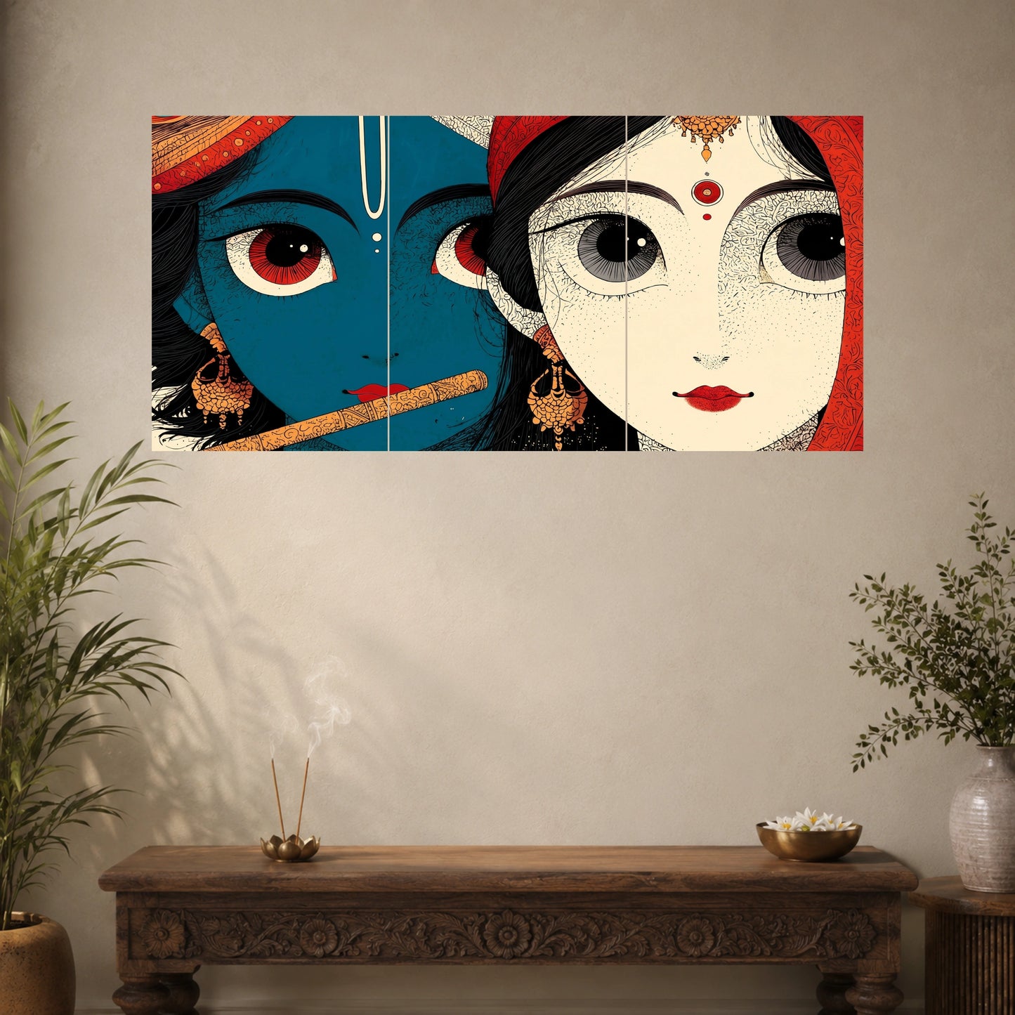 Radha Krishna | Spiritual Wall Poster | 3 Poster
