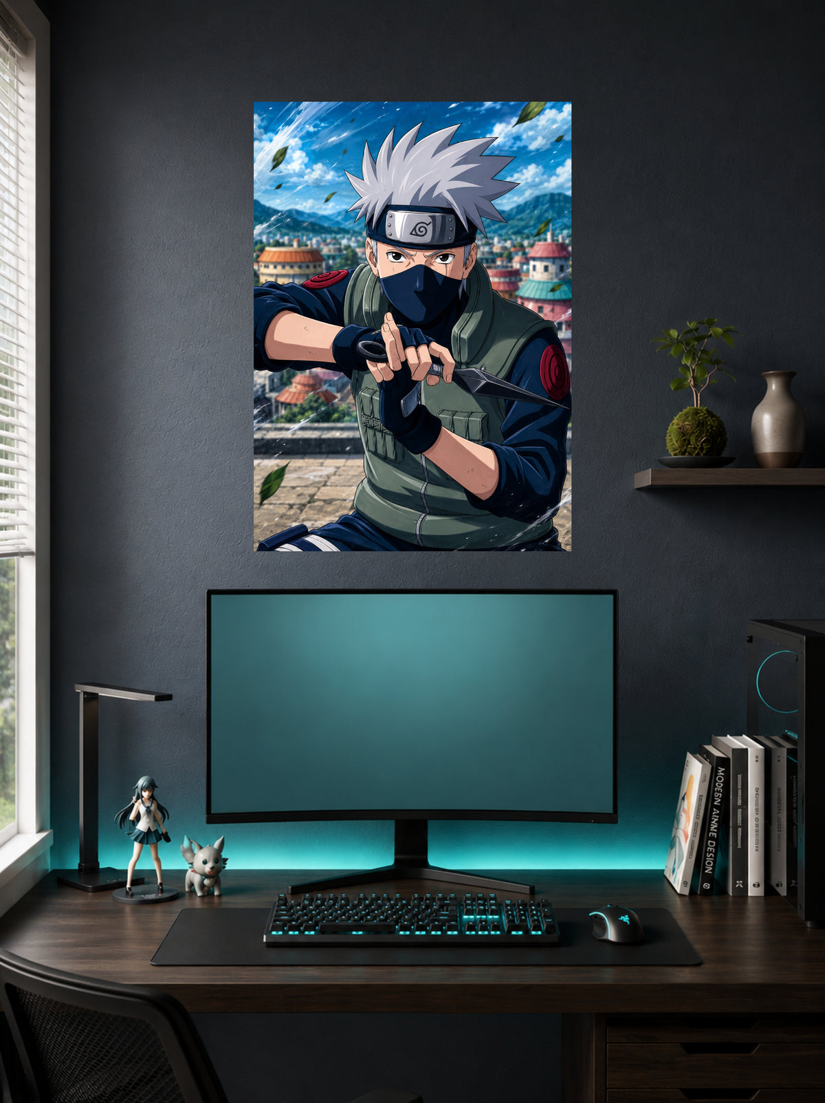 Kakashi Hatake | Naruto Anime Poster | 1 Poster