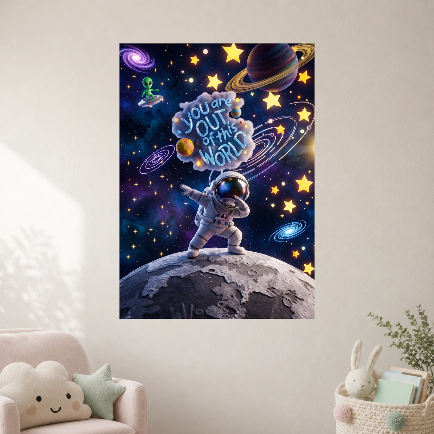 Astronaut | Kids Wall Poster | 1 Poster