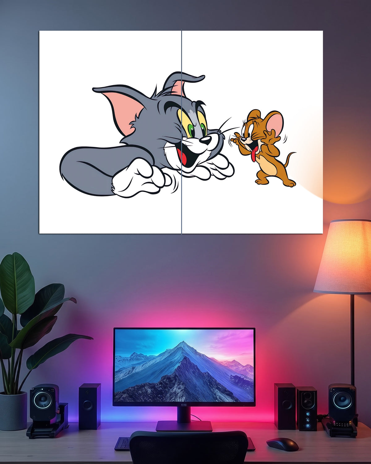 Tom & Jerry | Cartoon Wall Poster | 2 Poster