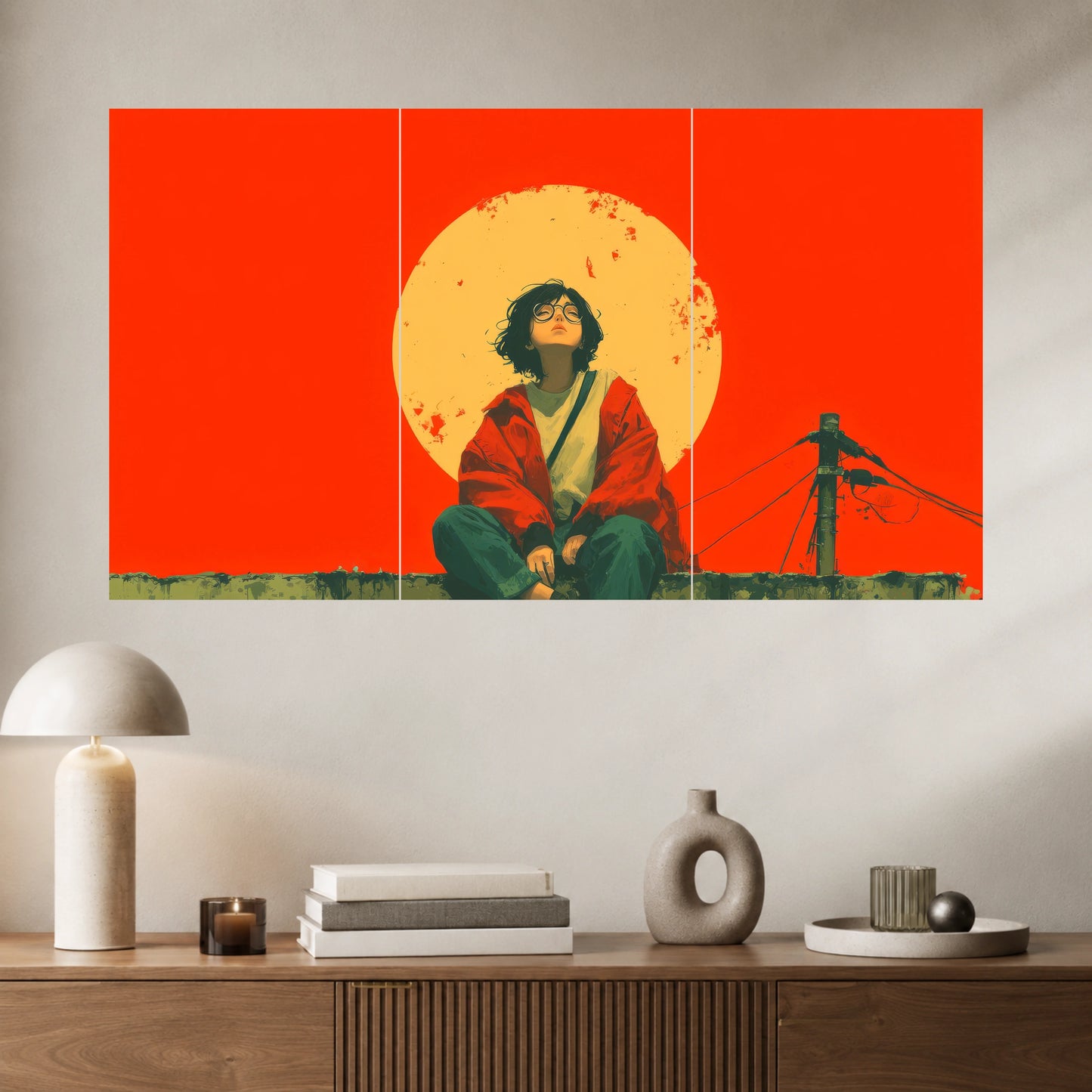 Aesthetic Sunset | Anime Wall Poster | 3 Poster