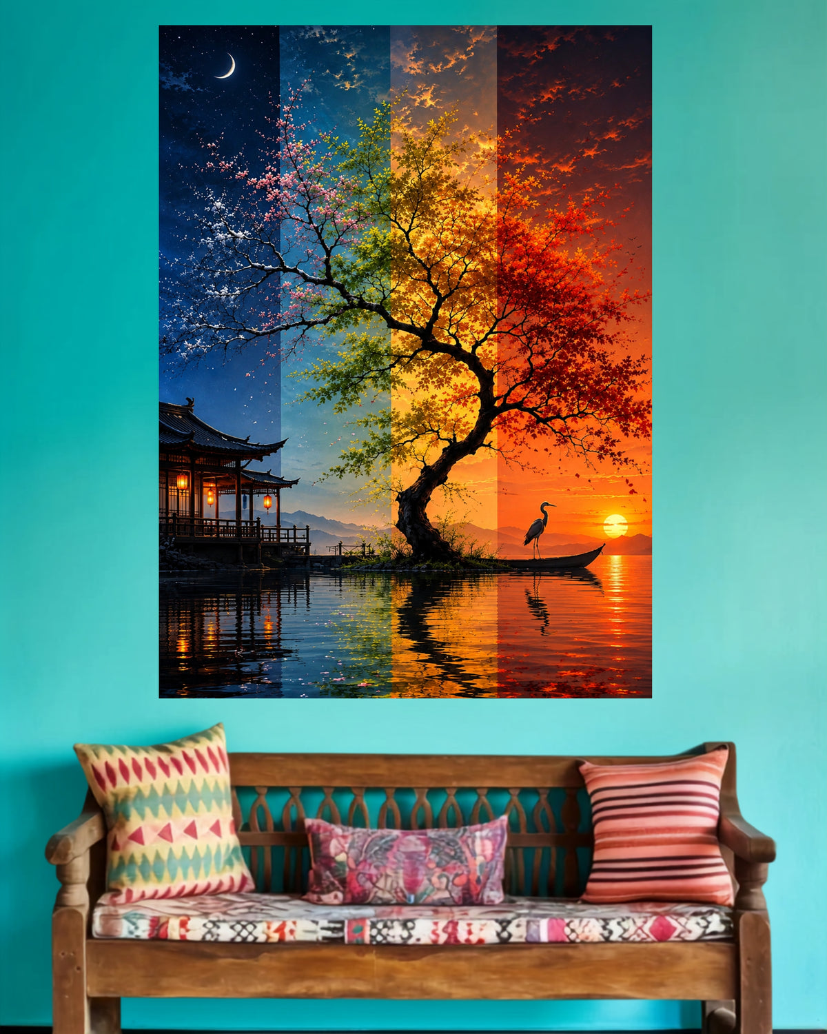 Four Seasons | Nature Wall Poster | 1 Poster
