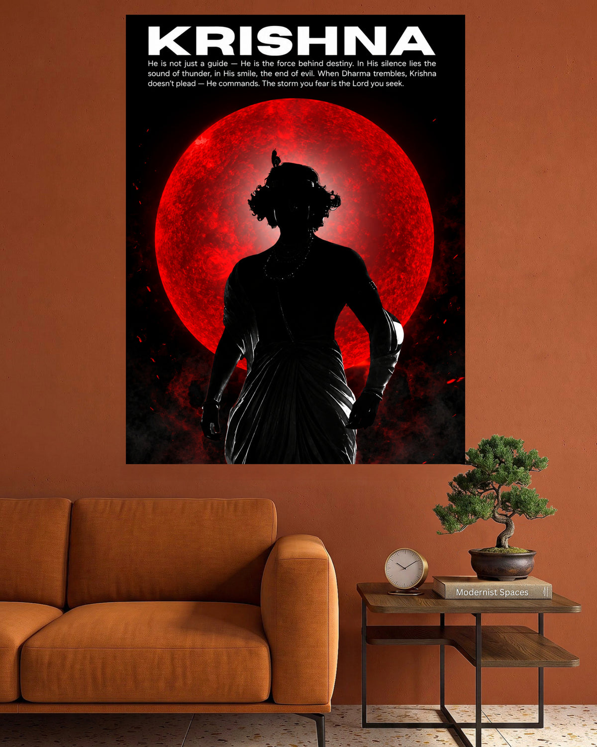 Lord Krishna | Divine Wall Poster | 1 Poster
