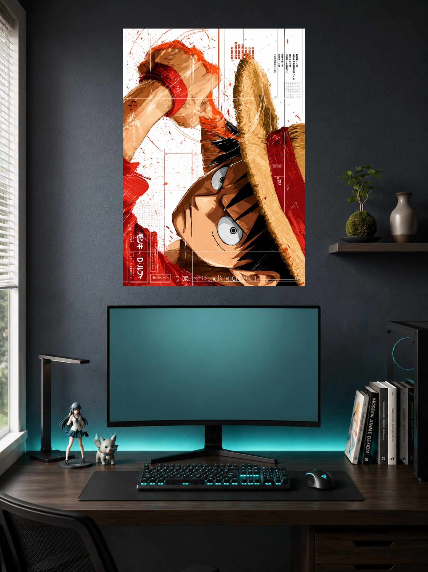Monkey D. Luffy | One Piece Anime Poster | 1 Poster
