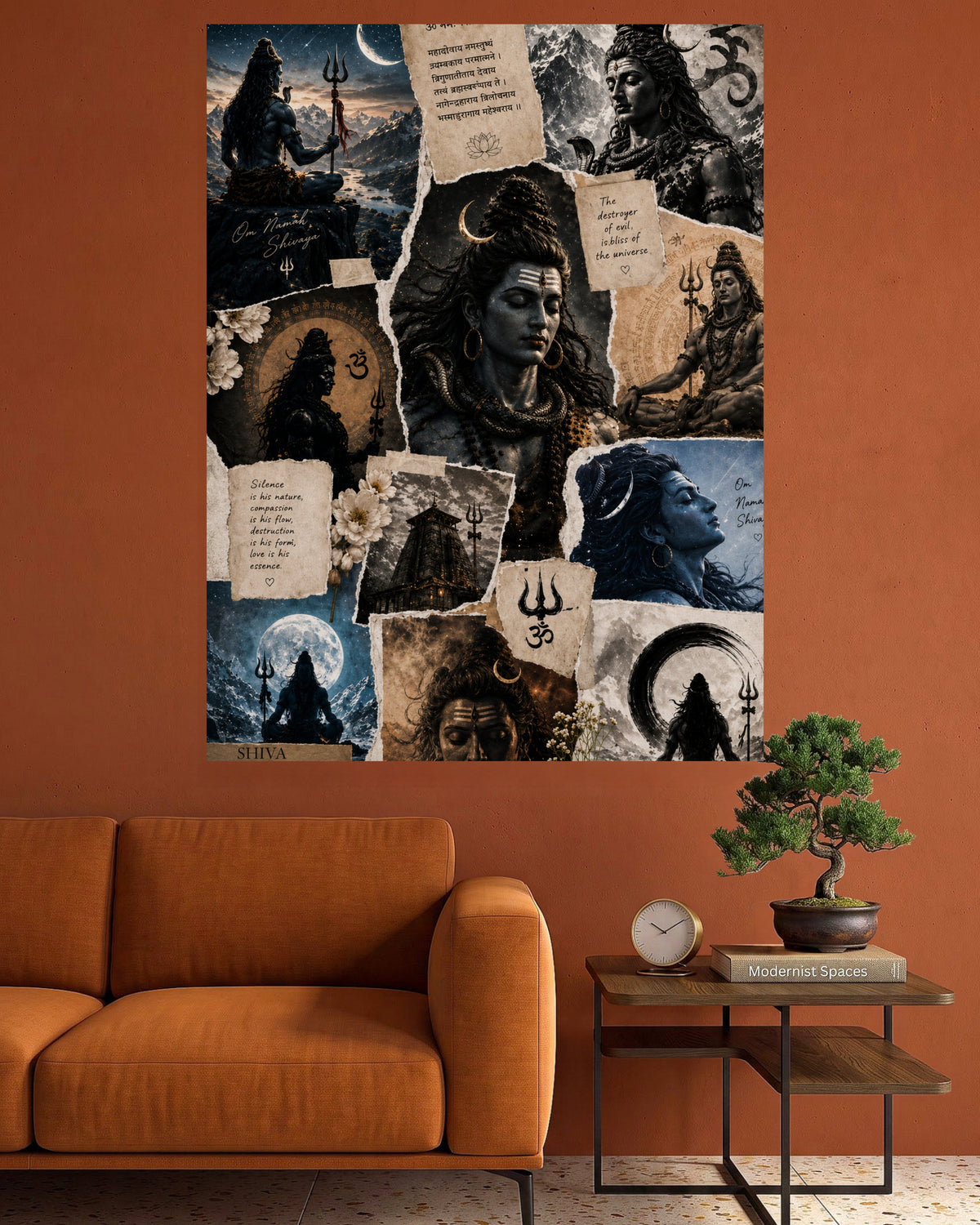 Lord Shiva | Mahadev Spiritual Wall Poster | 1 Poster
