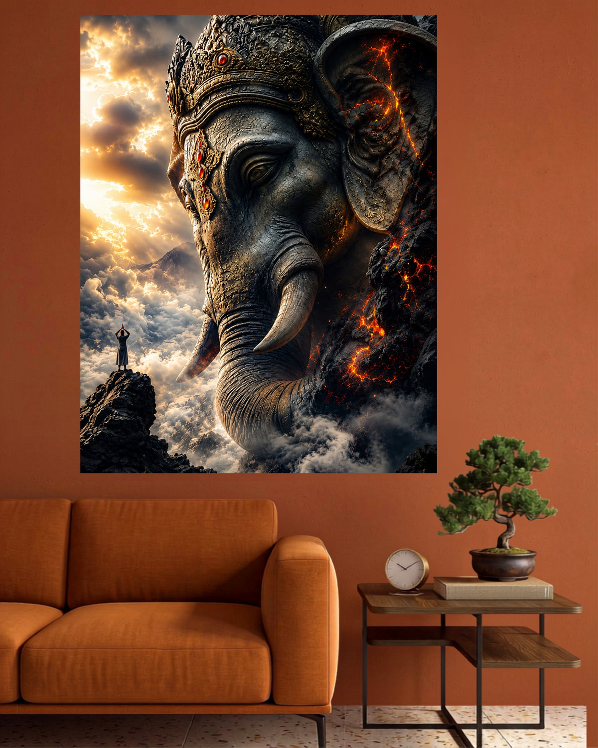 Colossal Ganesha | Divine Protector Wall Poster | 1 Poster