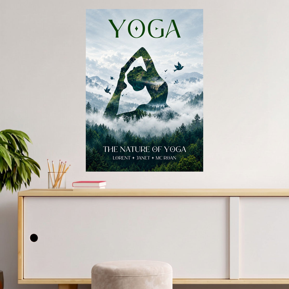 The Nature of Yoga | Nature & Yoga Wall Poster | 1 Poster