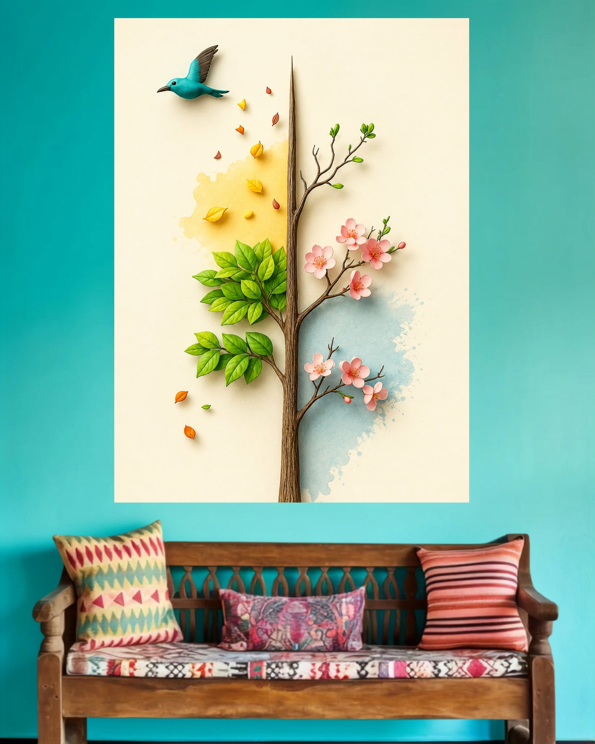 Seasons of Life | Nature Wall Poster | 1 Poster