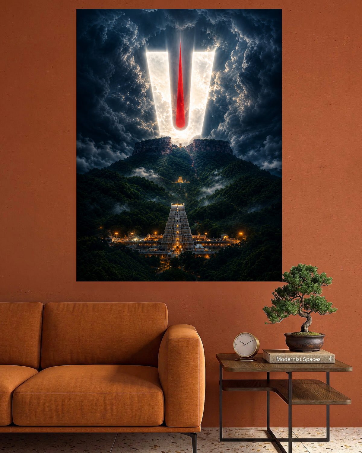 Lord Vishnu | Tirupati Balaji Wall Poster | 1 Poster