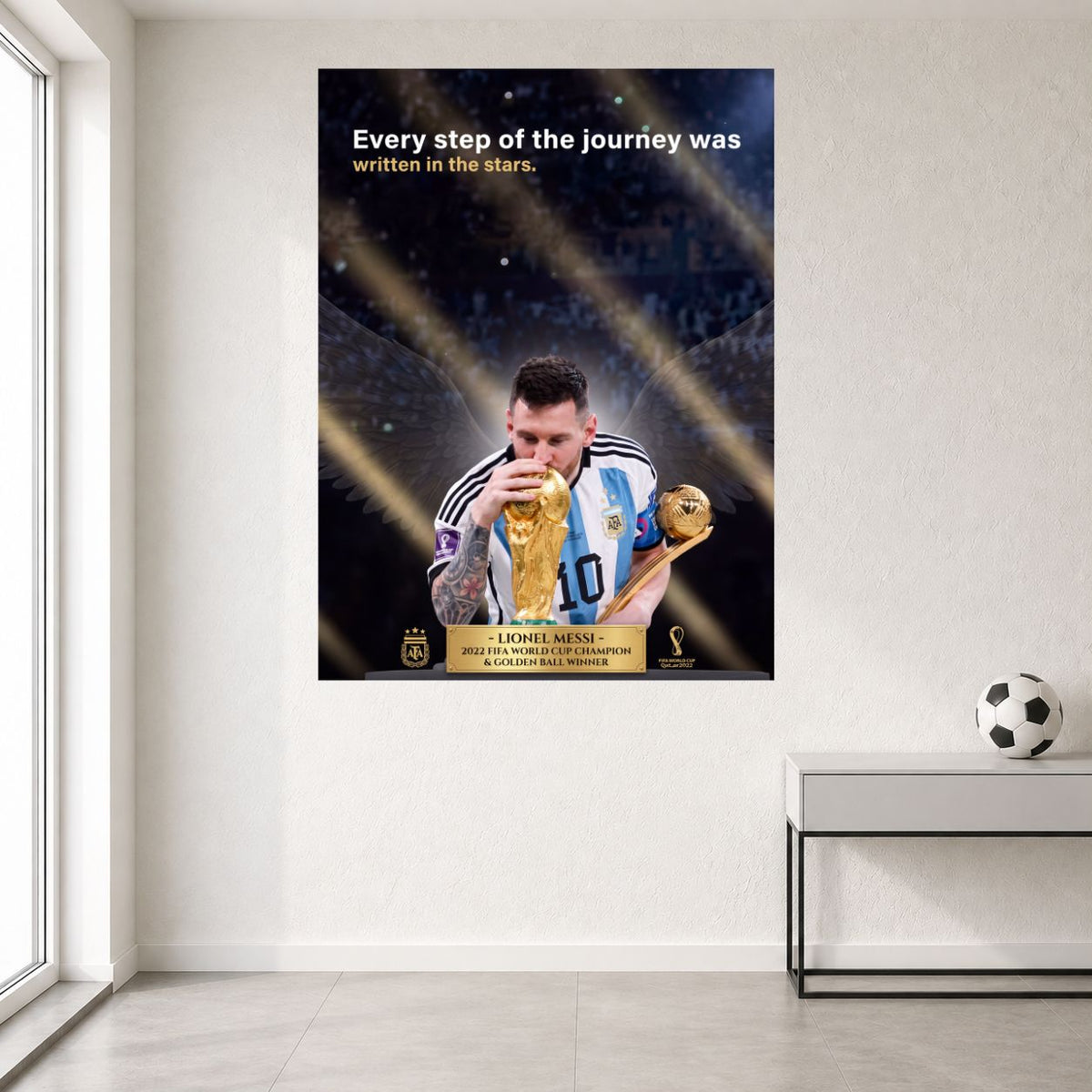 Lionel Messi | Football Wall Poster | 1 Poster