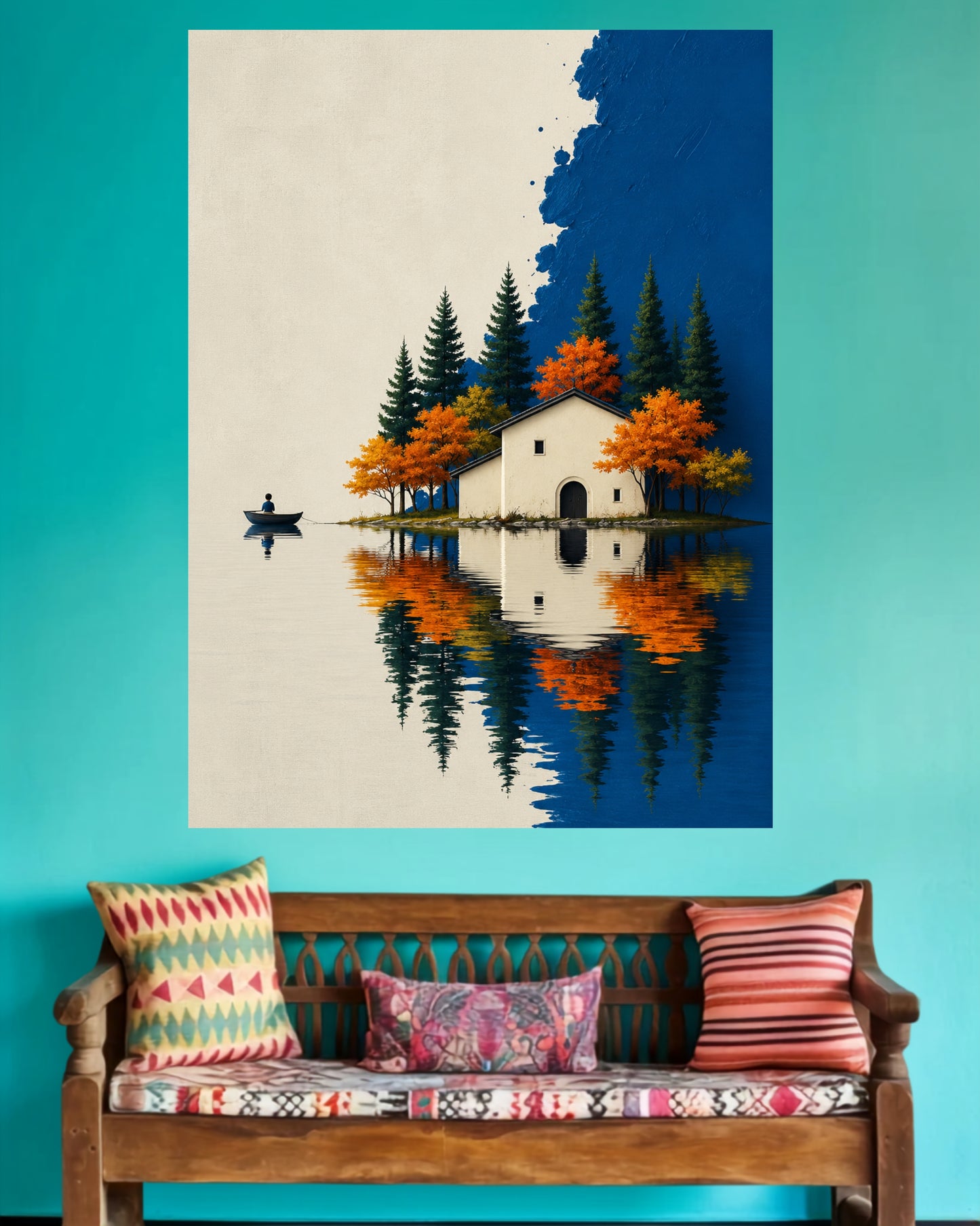 Lakeside Serenity | Nature Wall Poster | 1 Poster