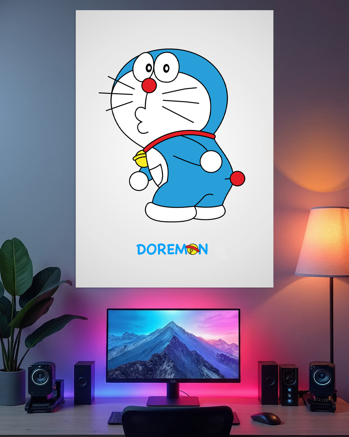Doraemon | Cartoon Wall Poster | 1 Poster