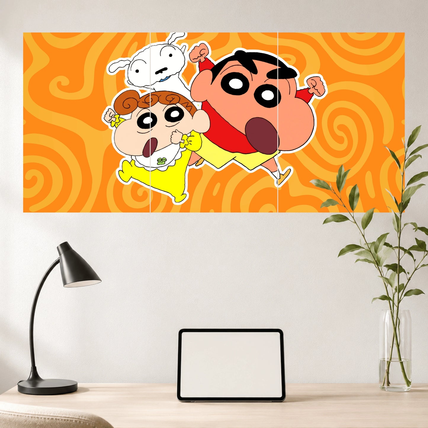 Crayon Shin-chan Adventures | Cartoon Wall Poster Set | 3 Posters