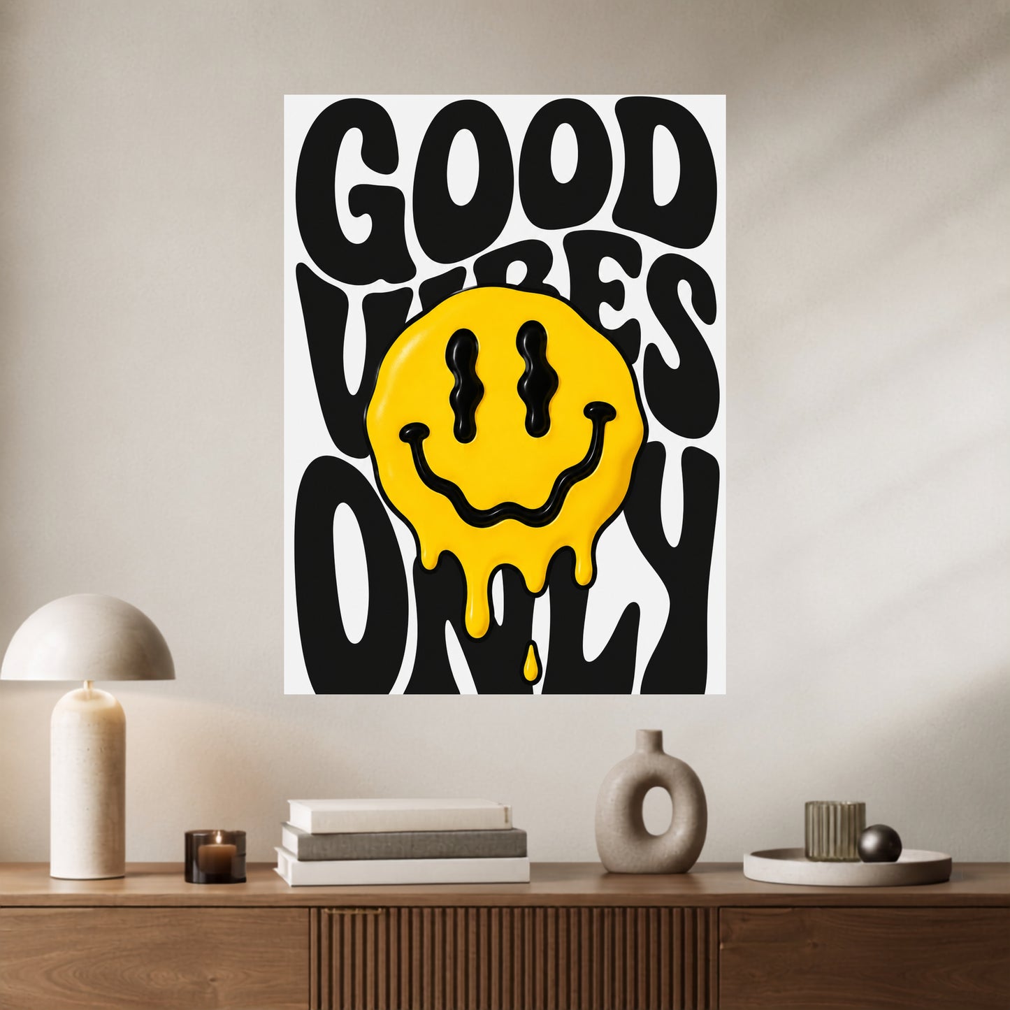 Good Vibes Only | Aesthetic Wall Poster | 1 Poster
