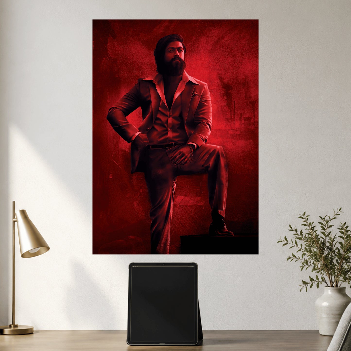 K.G.F | Rocky Bhai Wall Poster | 1 Poster