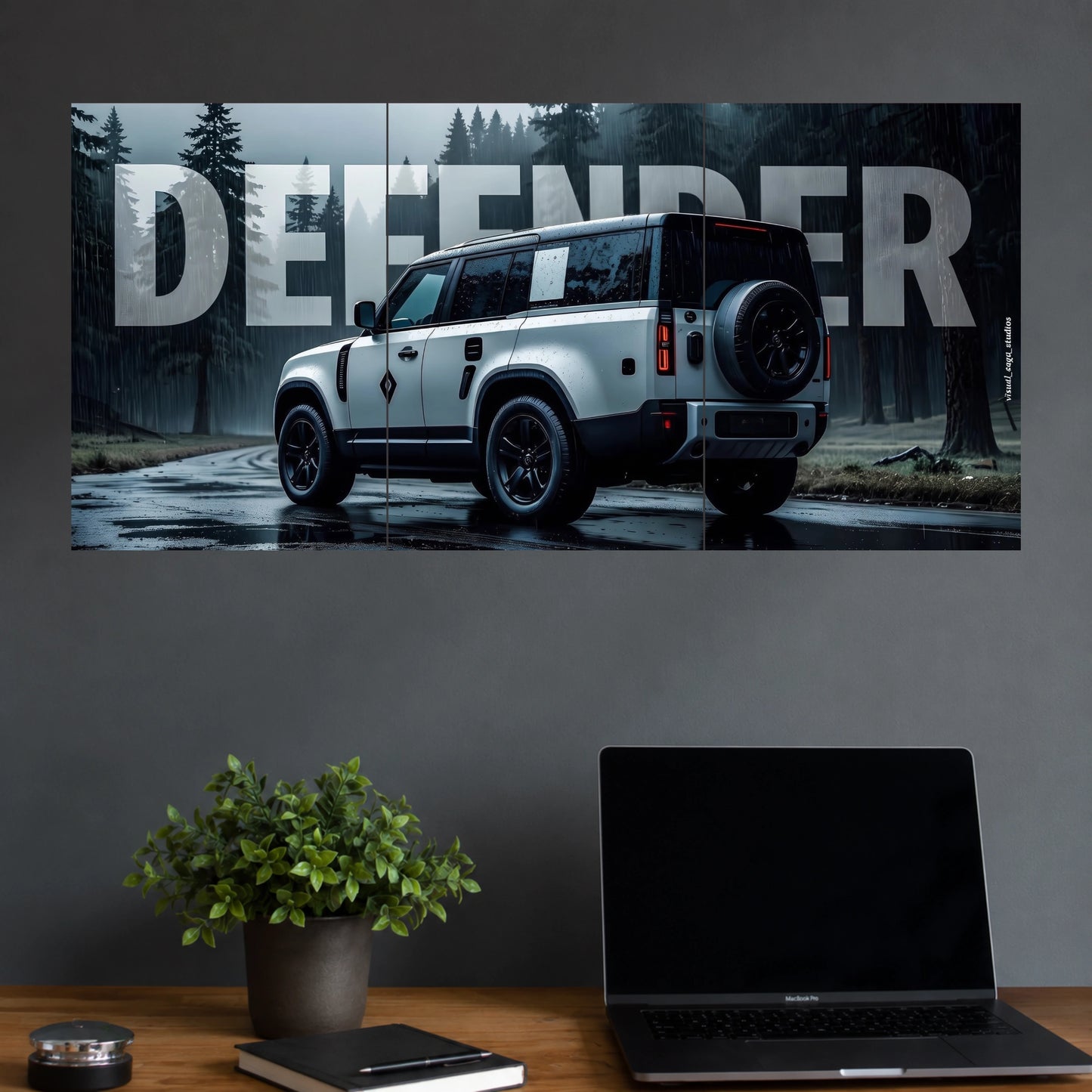 Defender Off-Road SUV | Luxury Car Wall Poster | 3 Posters
