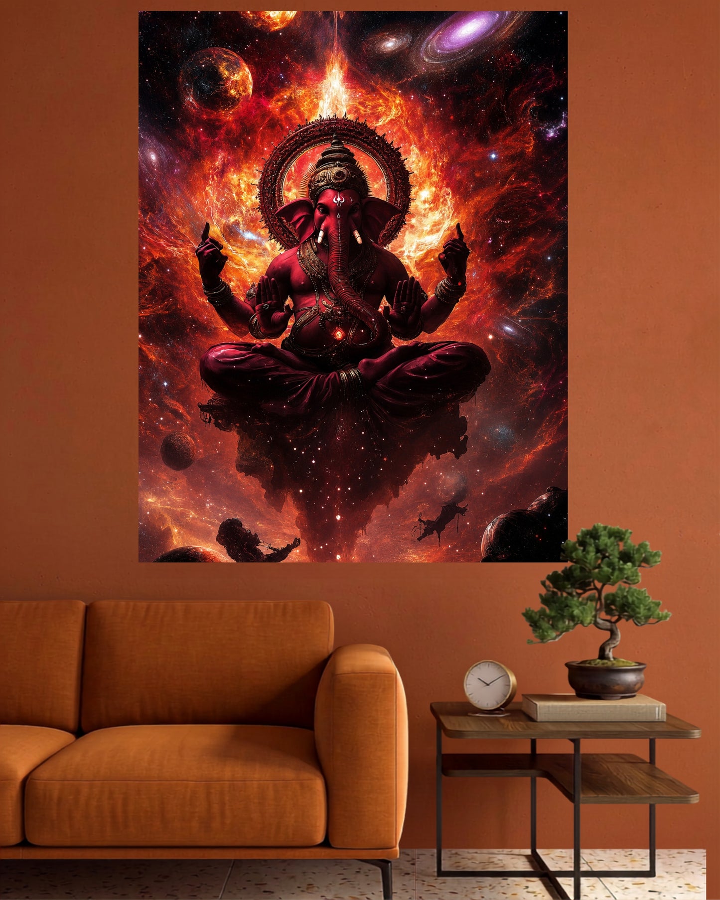 Cosmic Ganesha | Spiritual Wall Poster | 1 Poster