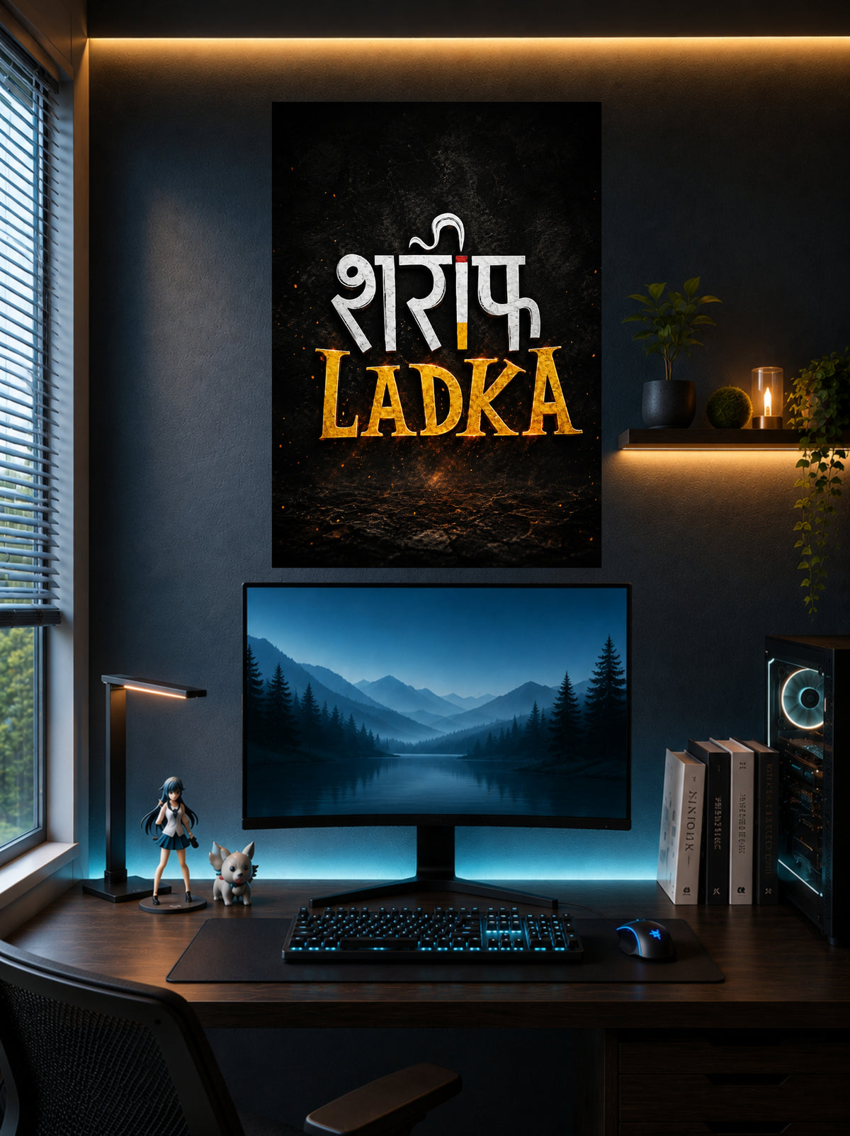 Ladka | Motivational Wall Poster | 1 Poster
