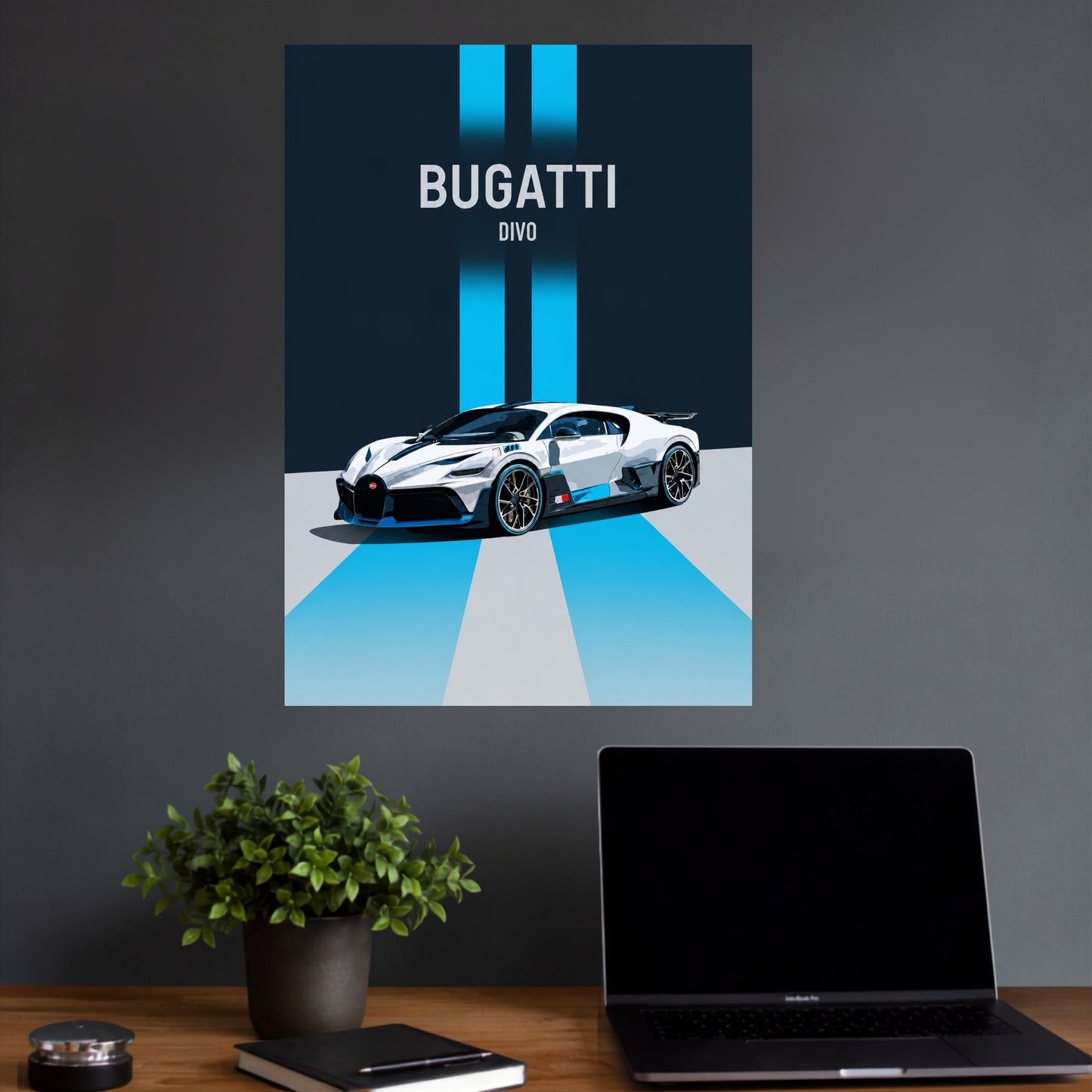 Bugatti Divo | Luxury Sports Car Wall Poster | 1 Poster