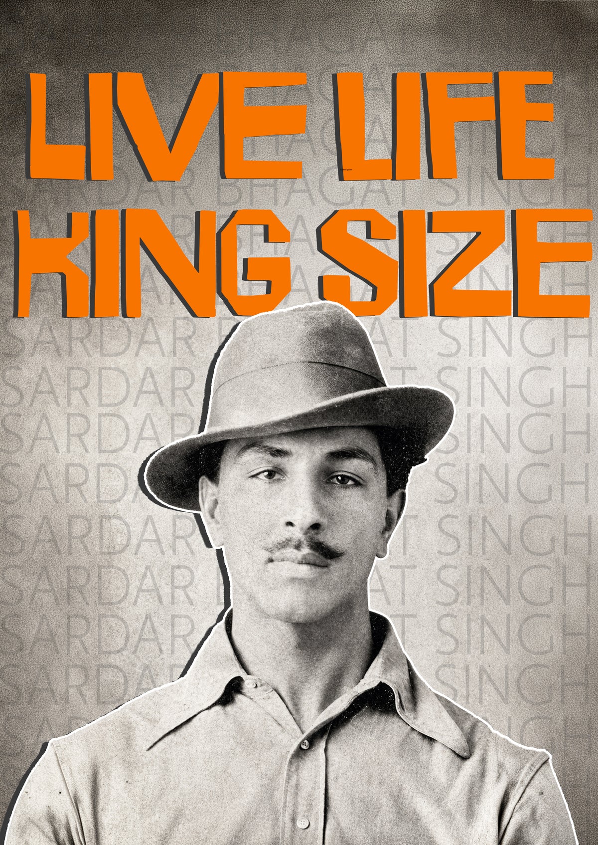 Bhagat Singh | Inspirational Freedom Fighter Art | 1 Poster