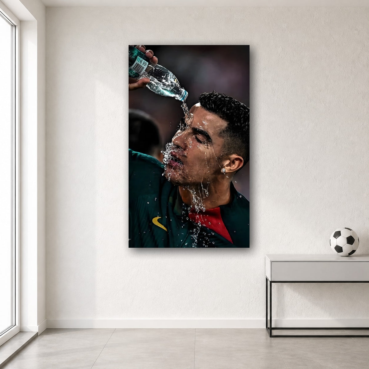 Ronaldo wall poster design 26 – football wall art for room