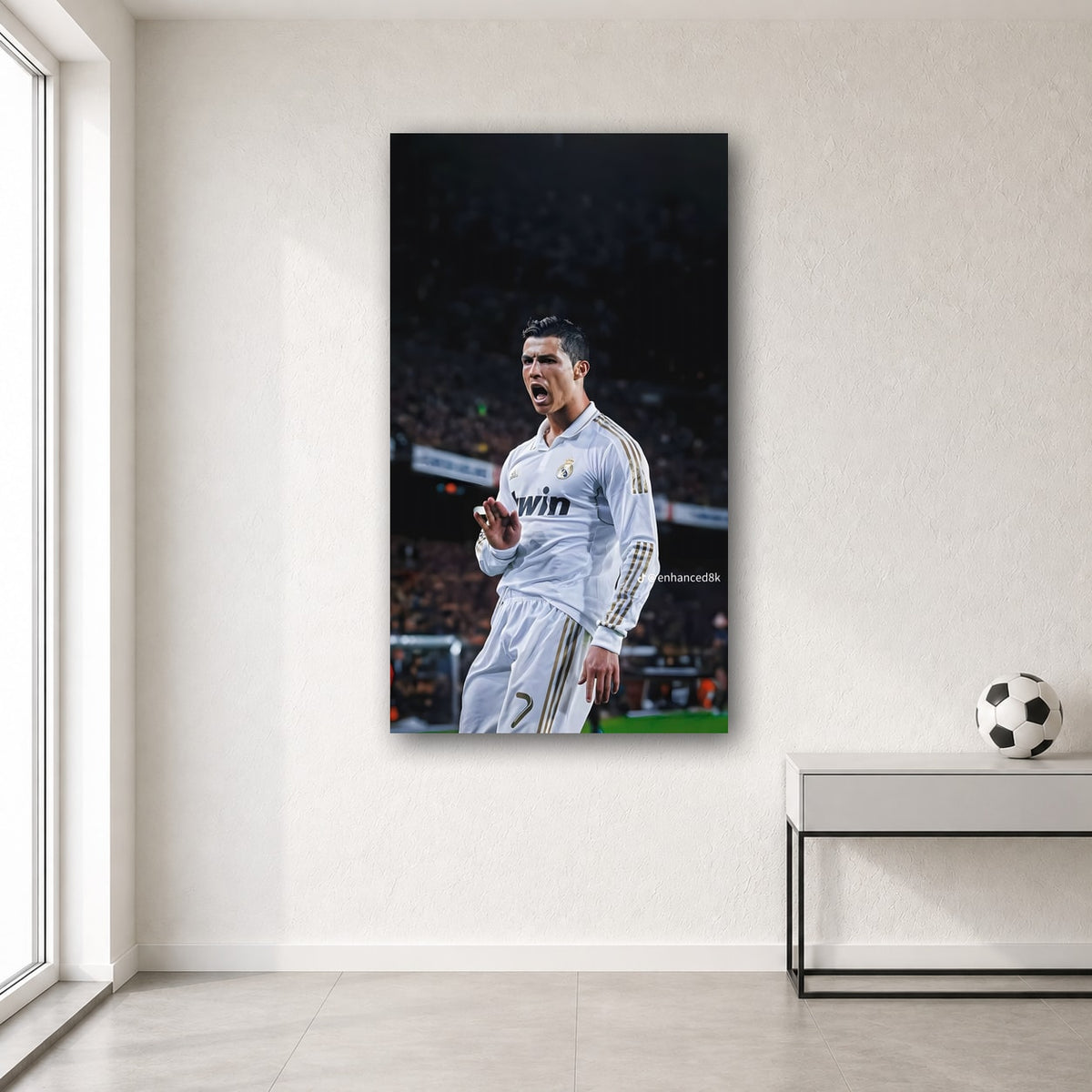 Ronaldo wall poster design 28 – football wall art for room