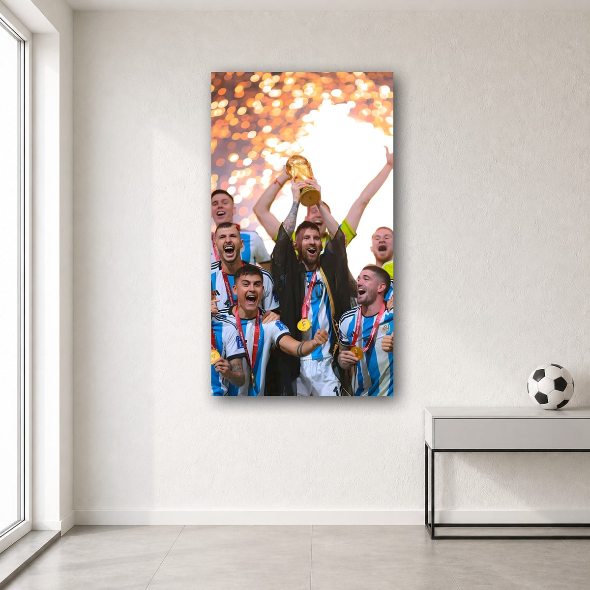 Messi wall poster design 24 – football wall art for room