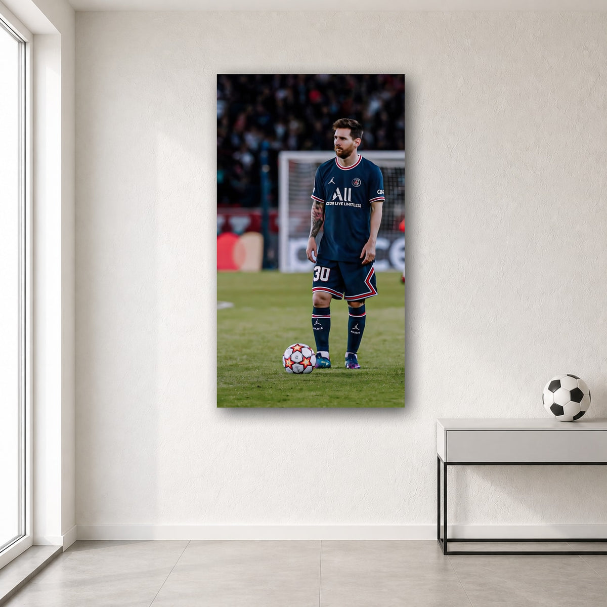 Messi wall poster design 28 – football wall art for room