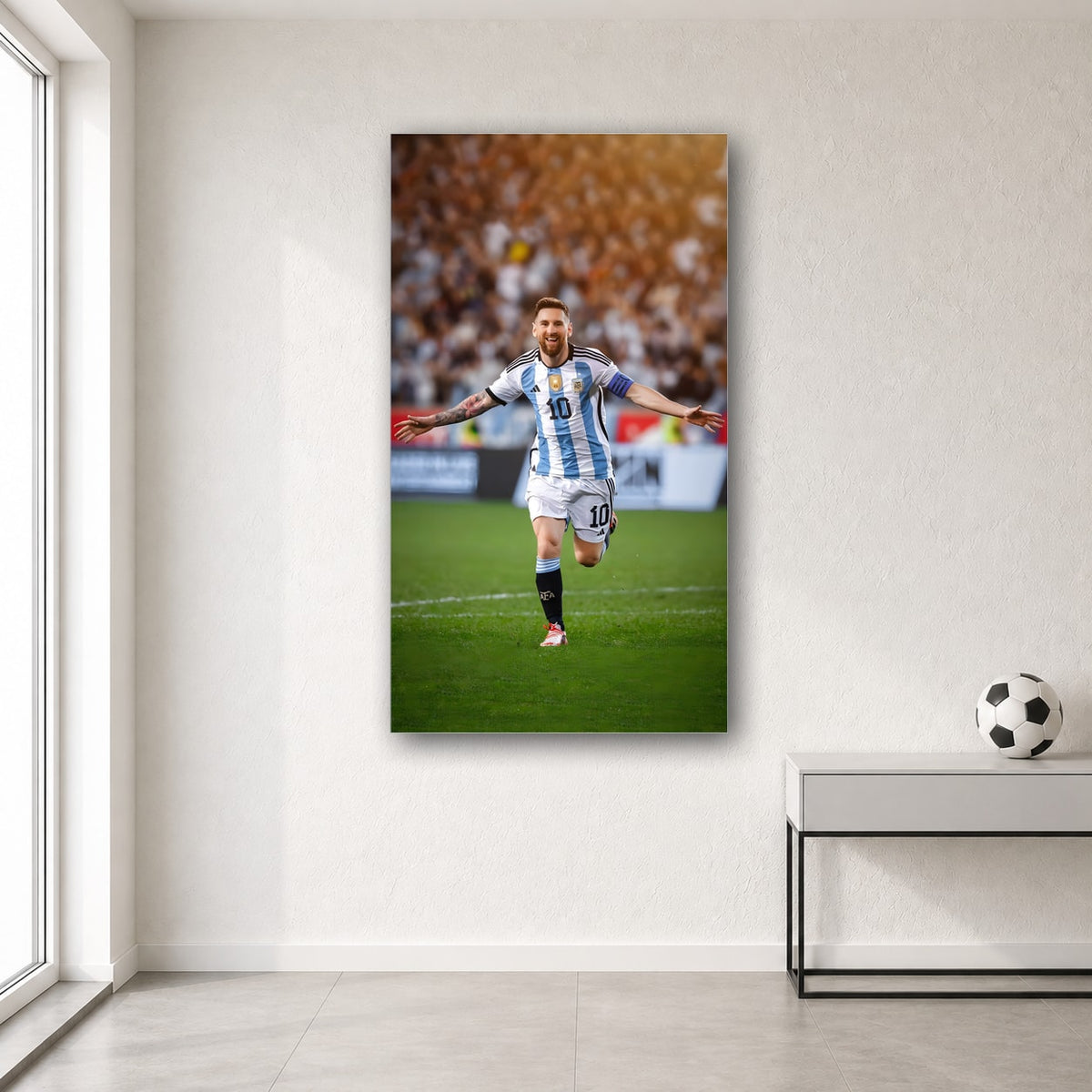 Messi wall poster design 31 – football wall art for room