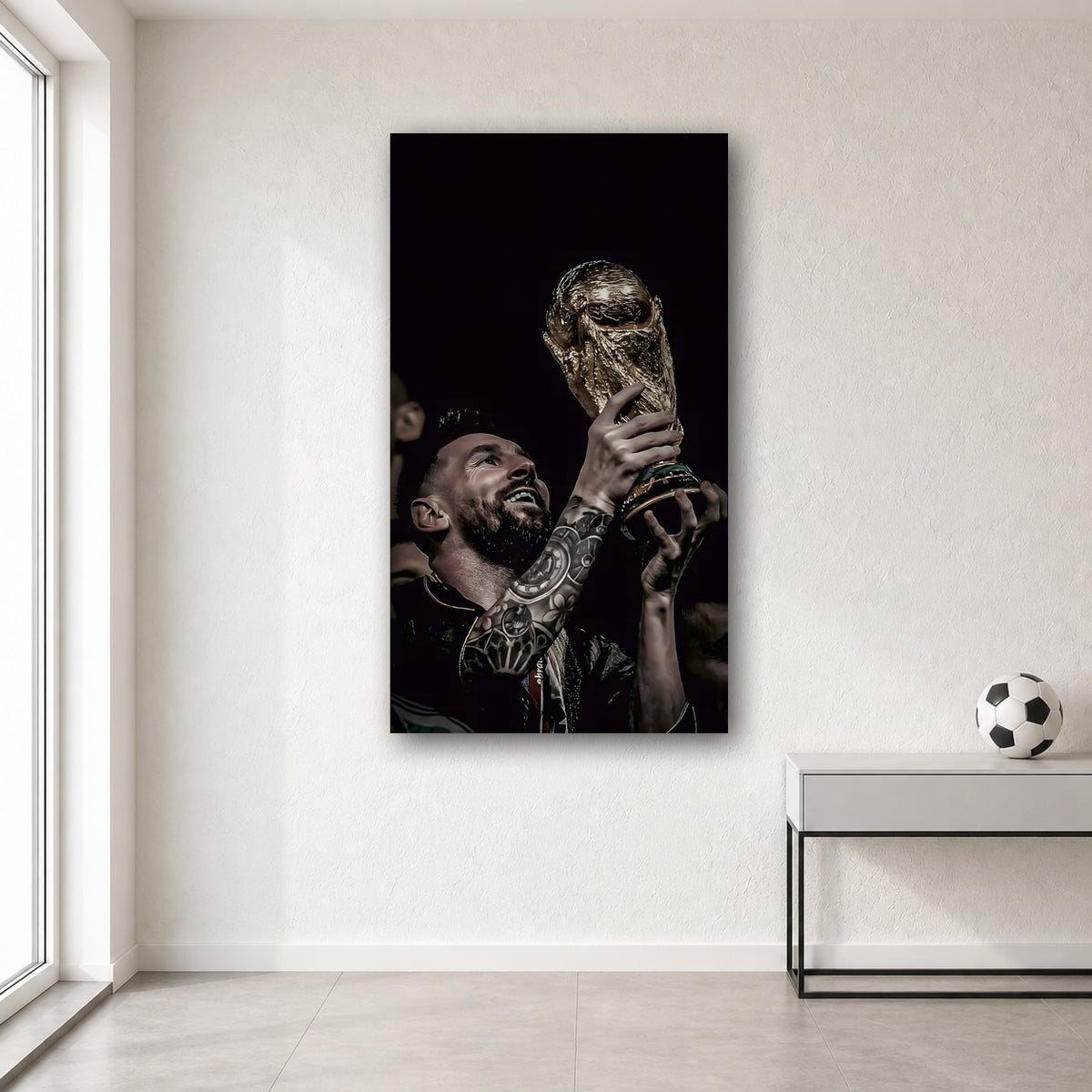 Messi wall poster design 35 – football wall art for room