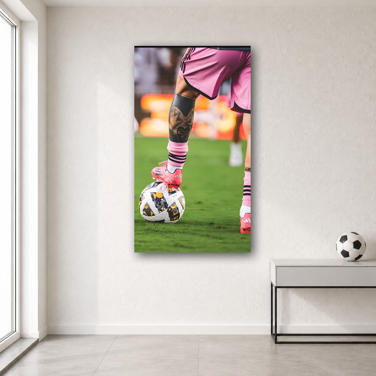 Messi wall poster design 42 – football wall art for room