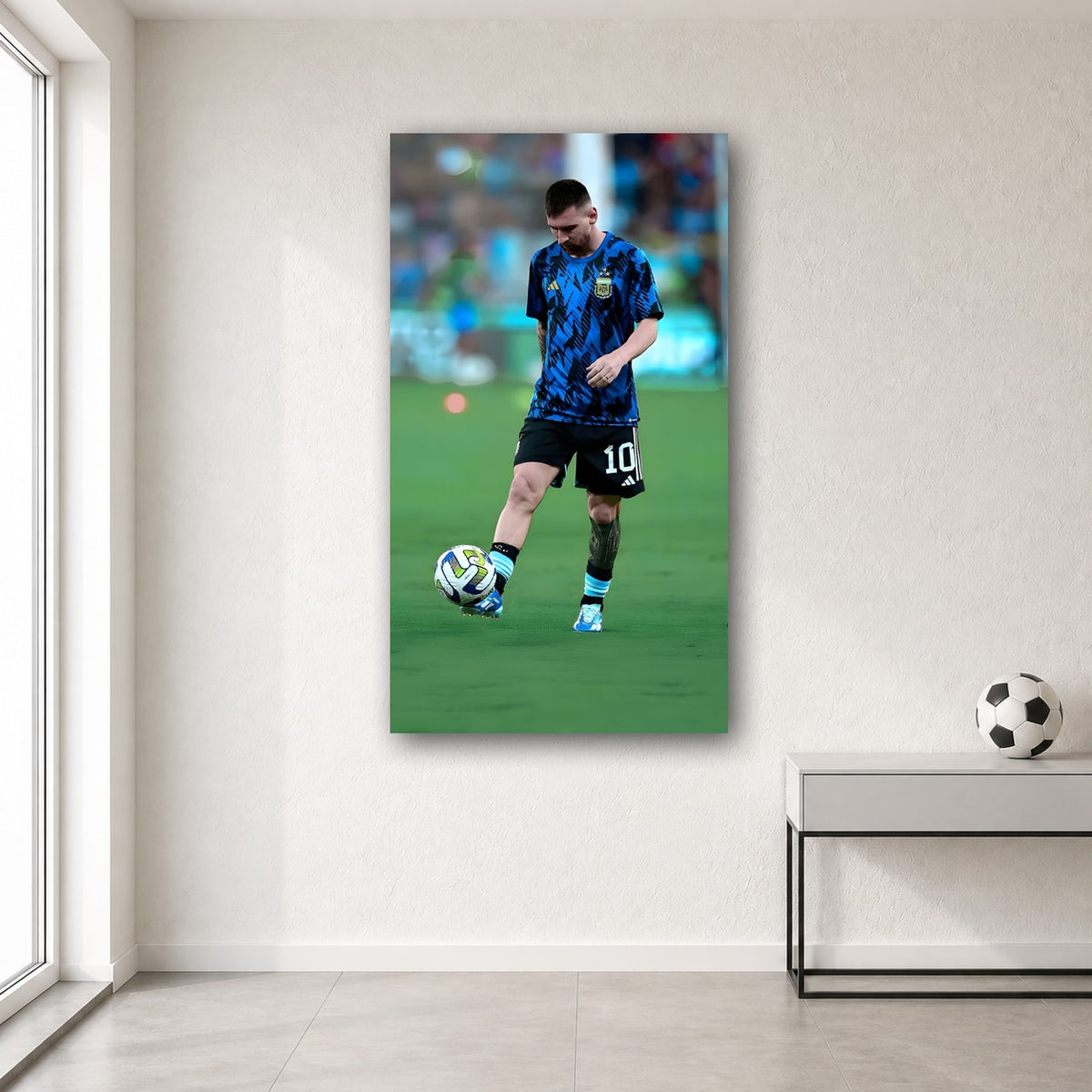 Messi wall poster design 44 – football wall art for room