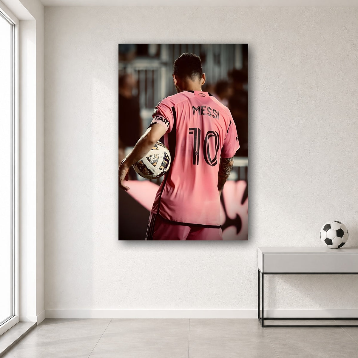 Messi wall poster design 48 – football wall art for room