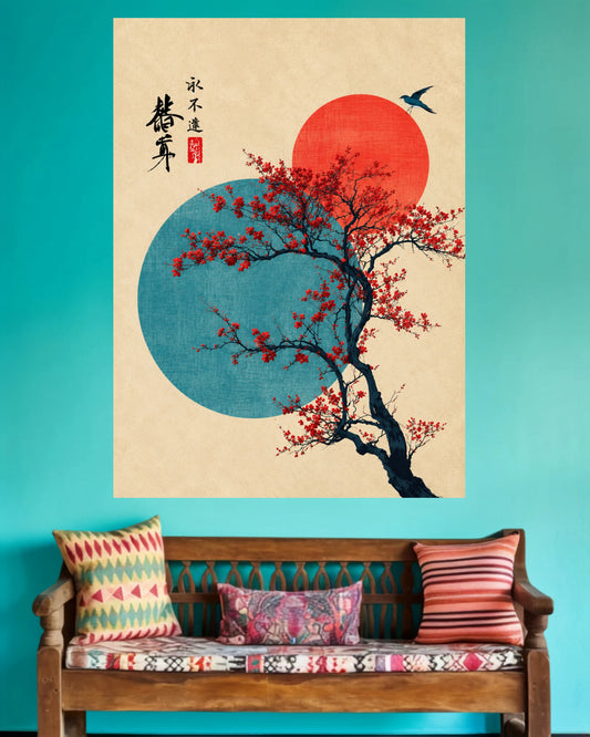 Japanese Blossom | Aesthetic Wall Poster | 1 Poster