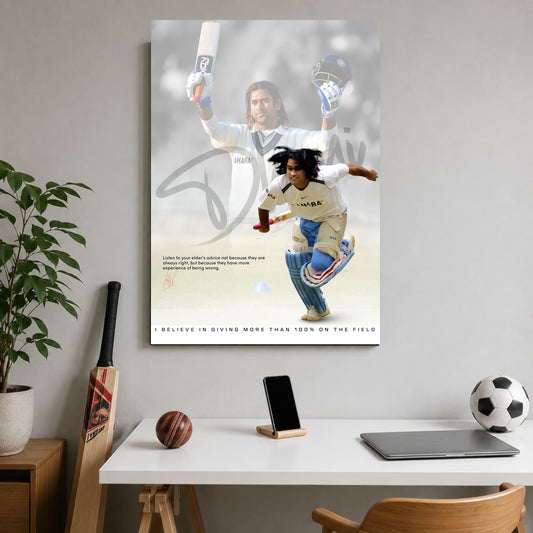 MS Dhoni | Believe | Poster