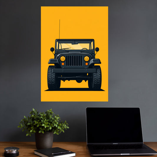 Classic Jeep | Off-Road Wall Poster | 1 Poster